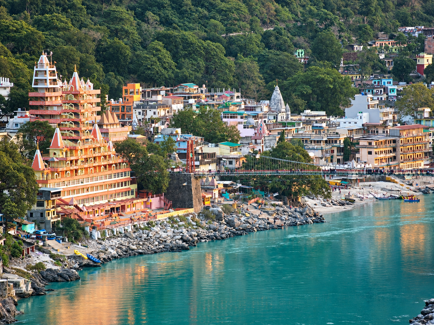 Tera Manzil (Trayambakeshwar) Temple near Lakshman Jhula, Rishikesh